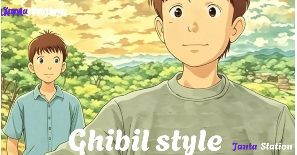 Ghibli Style Photos