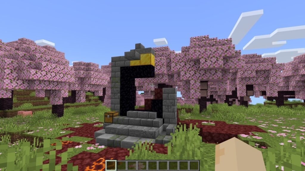 Minecraft Cherry Blossom biome कहाँ और कैसे खोजें?