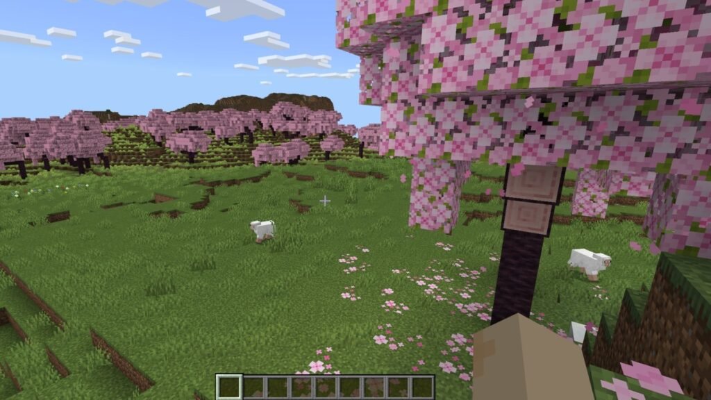 Minecraft Cherry Blossom biome कहाँ और कैसे खोजें?