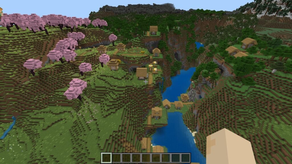 Minecraft Cherry Blossom biome कहाँ और कैसे खोजें?